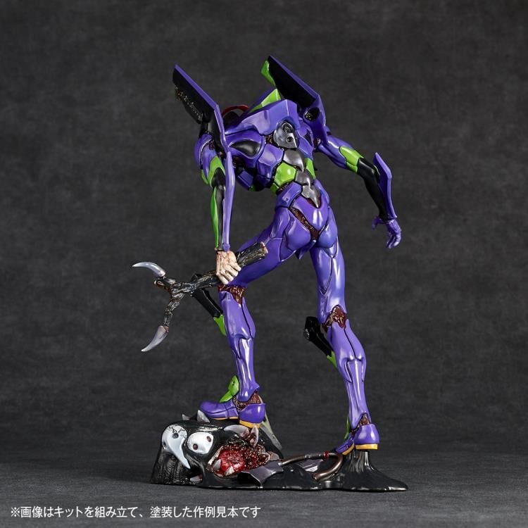 Neon Genesis Evangelion ARTPLA Sculpture Works EVA Test Type-01 Berserk Model Kit (Reissue) Gallery Image 10