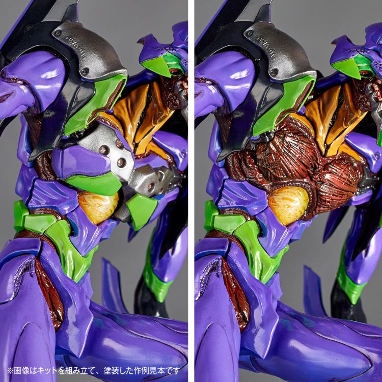Neon Genesis Evangelion ARTPLA Sculpture Works EVA Test Type-01 Berserk Model Kit (Reissue) Gallery Image 14