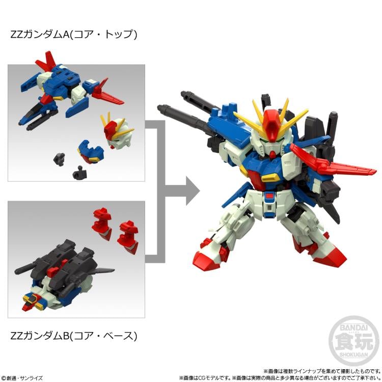 Mobile Suit Gundam ZZ Mobility Joint Gundam Vol.10 Box of 10 Random Figures and Accessories Gallery Image 6