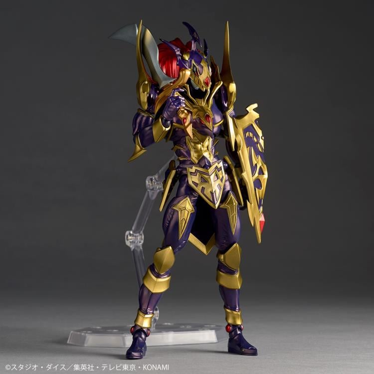 Yu-Gi-Oh! Duel Monsters Amazing Yamaguchi Revoltech NR088 Black Luster Soldier Action Figure Gallery Image 8