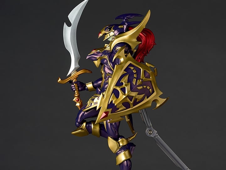 Yu-Gi-Oh! Duel Monsters Amazing Yamaguchi Revoltech NR088 Black Luster Soldier Action Figure Gallery Image 1