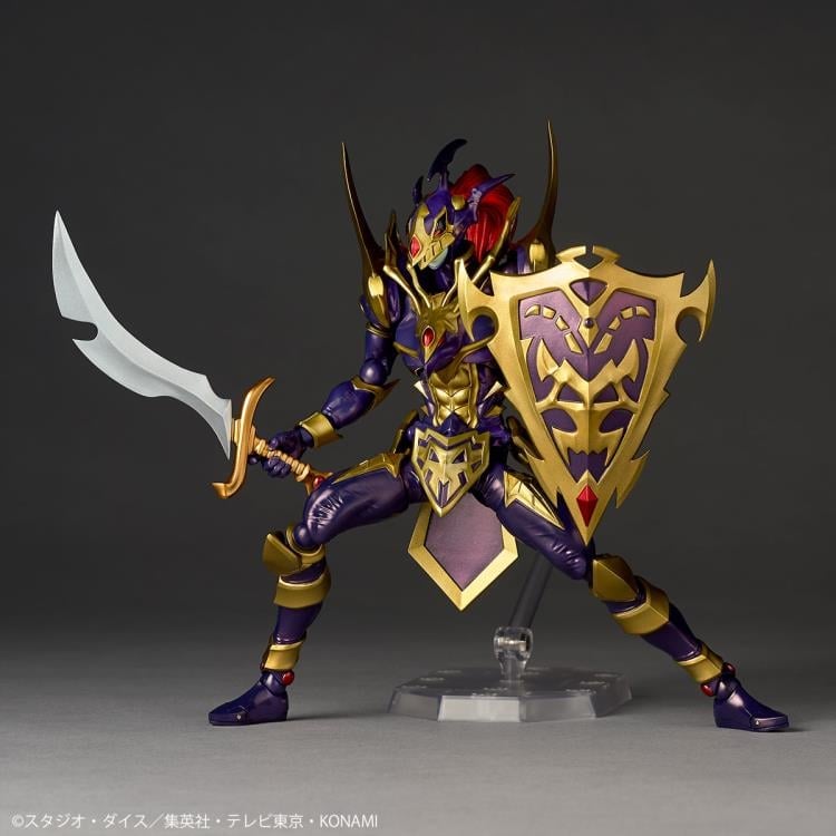 Yu-Gi-Oh! Duel Monsters Amazing Yamaguchi Revoltech NR088 Black Luster Soldier Action Figure Gallery Image 3