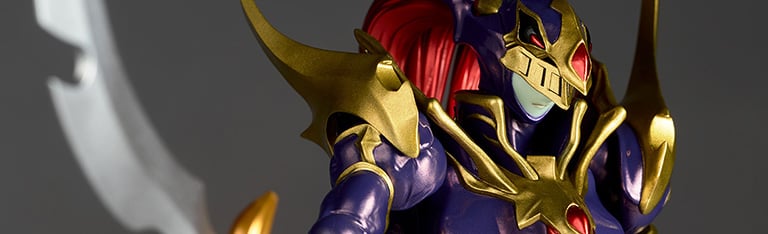 Image of Yu-Gi-Oh! Duel Monsters Amazing Yamaguchi Revoltech NR088 Black Luster Soldier Action Figure
