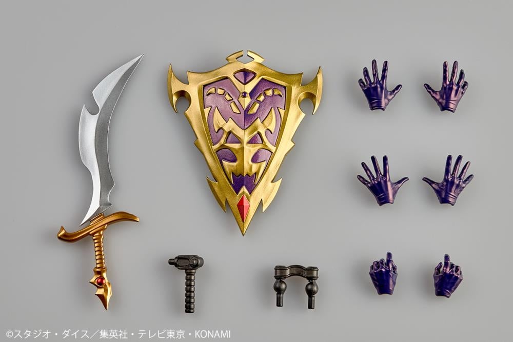 Yu-Gi-Oh! Duel Monsters Amazing Yamaguchi Revoltech NR088 Black Luster Soldier Action Figure Gallery Image 15
