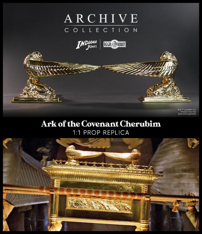 Indiana Jones and the Raiders of the Lost Ark Archive Collection Ark of the Covenant Cherubim Limited Edition Replica Gallery Image 11