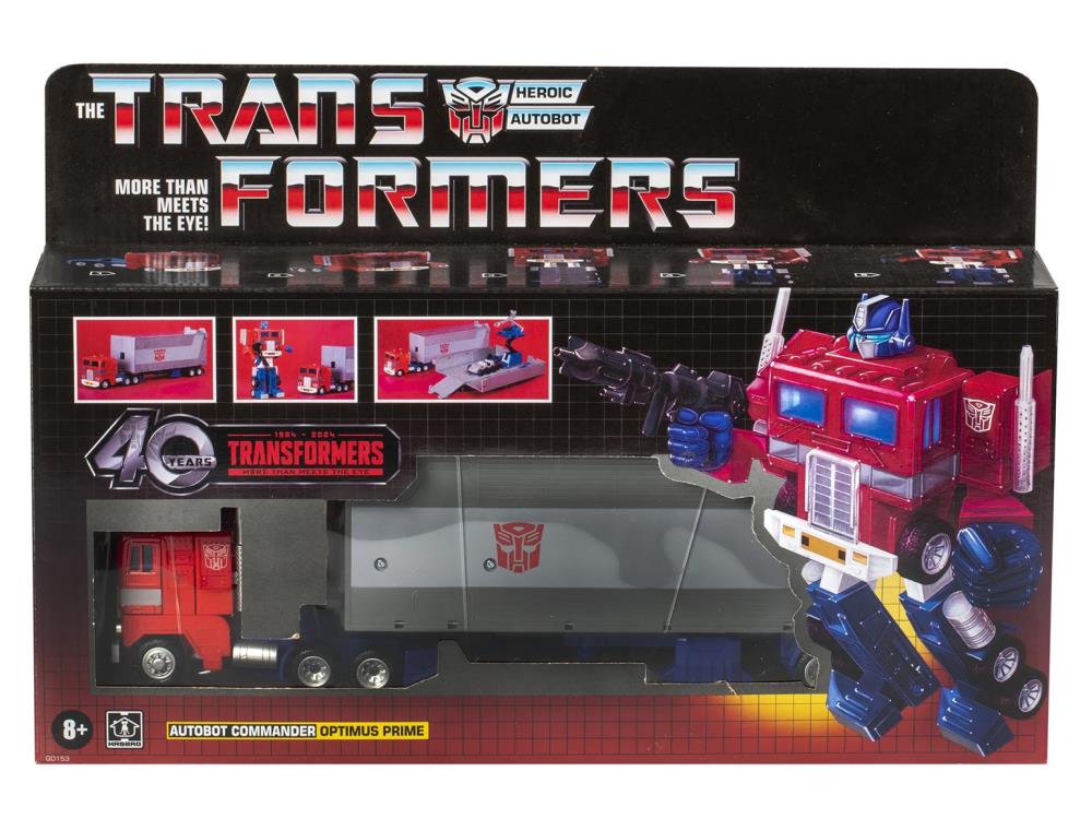 Transformers 40th Anniversary Optimus Prime (Retro G1) Action Figure Gallery Image 12