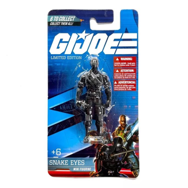 G.I. Joe Snake Eyes 2.5" Mini Figurine Gallery Image 4