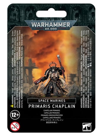 Warhammer 40,000 Space Marines Primaris Chaplain Miniature Gallery Image 2