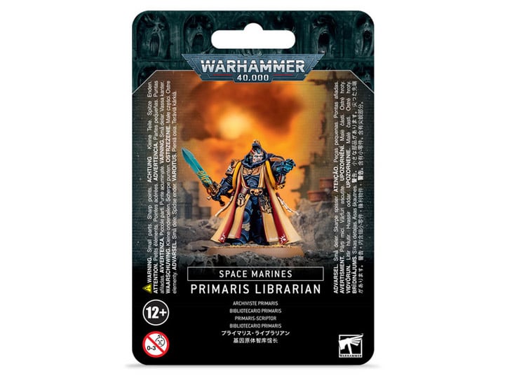 Warhammer 40,000 Space Marines Primaris Librarian Miniature Gallery Image 1
