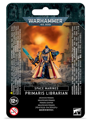 Warhammer 40,000 Space Marines Primaris Librarian Miniature Gallery Image 2