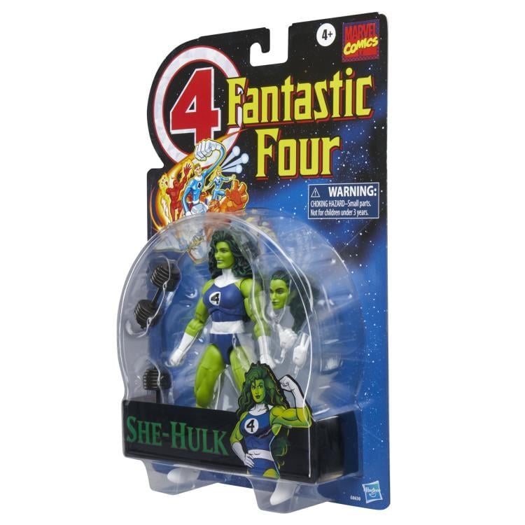 Fantastic Four Marvel Legends Retro Collection She-Hulk Action Figure Gallery Image 12