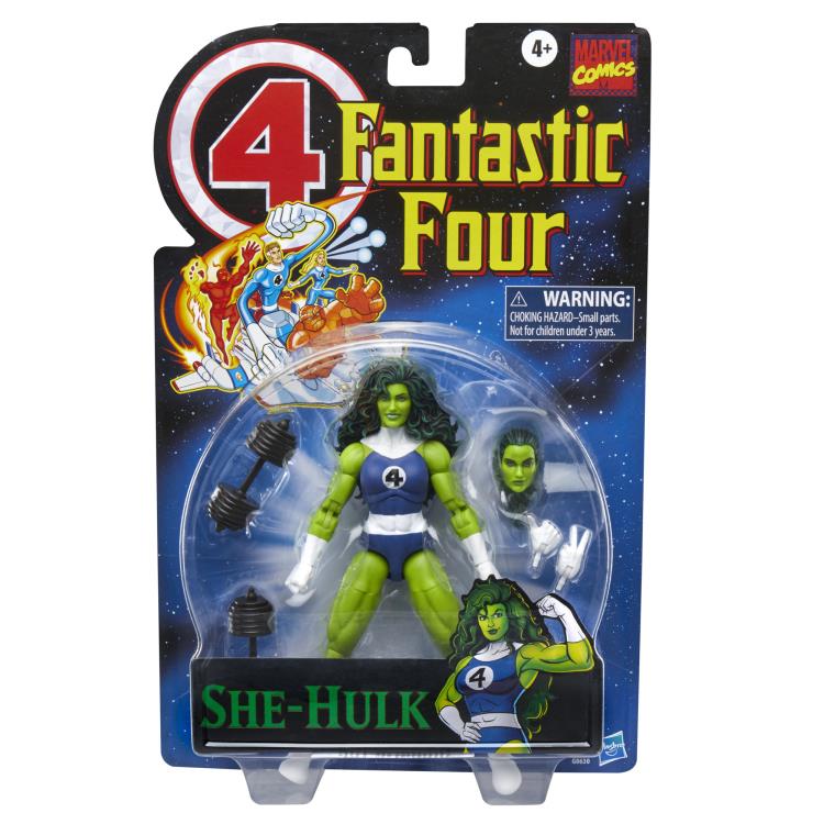 Fantastic Four Marvel Legends Retro Collection She-Hulk Action Figure Gallery Image 14
