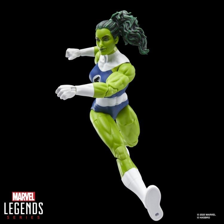 Fantastic Four Marvel Legends Retro Collection She-Hulk Action Figure Gallery Image 6