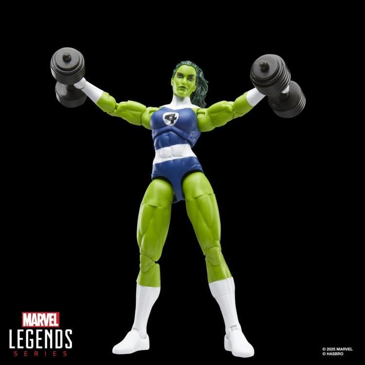 Fantastic Four Marvel Legends Retro Collection She-Hulk Action Figure Gallery Image 4