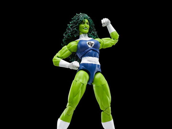 Fantastic Four Marvel Legends Retro Collection She-Hulk Action Figure Gallery Image 1
