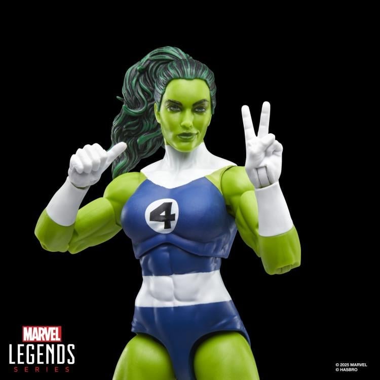 Fantastic Four Marvel Legends Retro Collection She-Hulk Action Figure Gallery Image 8