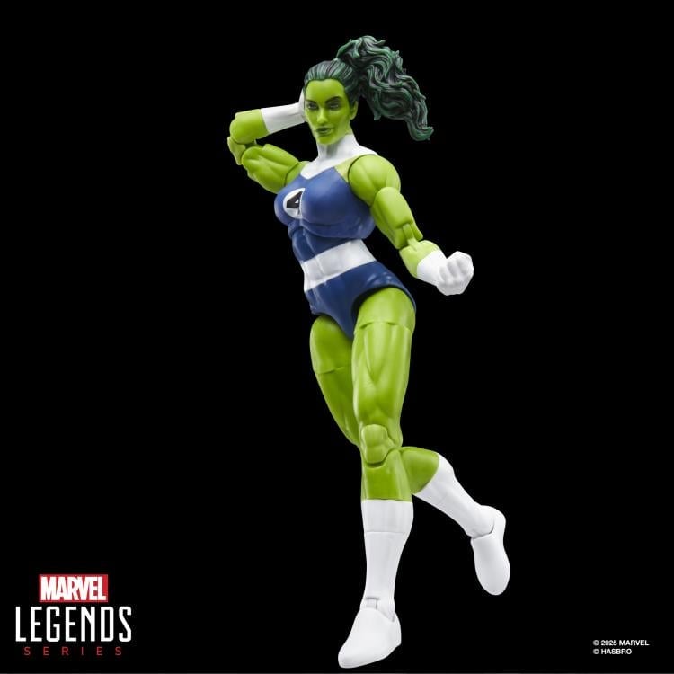 Fantastic Four Marvel Legends Retro Collection She-Hulk Action Figure Gallery Image 5