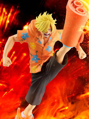 One Piece Battle Record Collection Sanji II Figure
