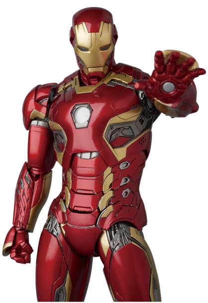 Avengers: Age of Ultron MAFEX No.022 Iron Man Mark XLV Action Figure Gallery Image 3