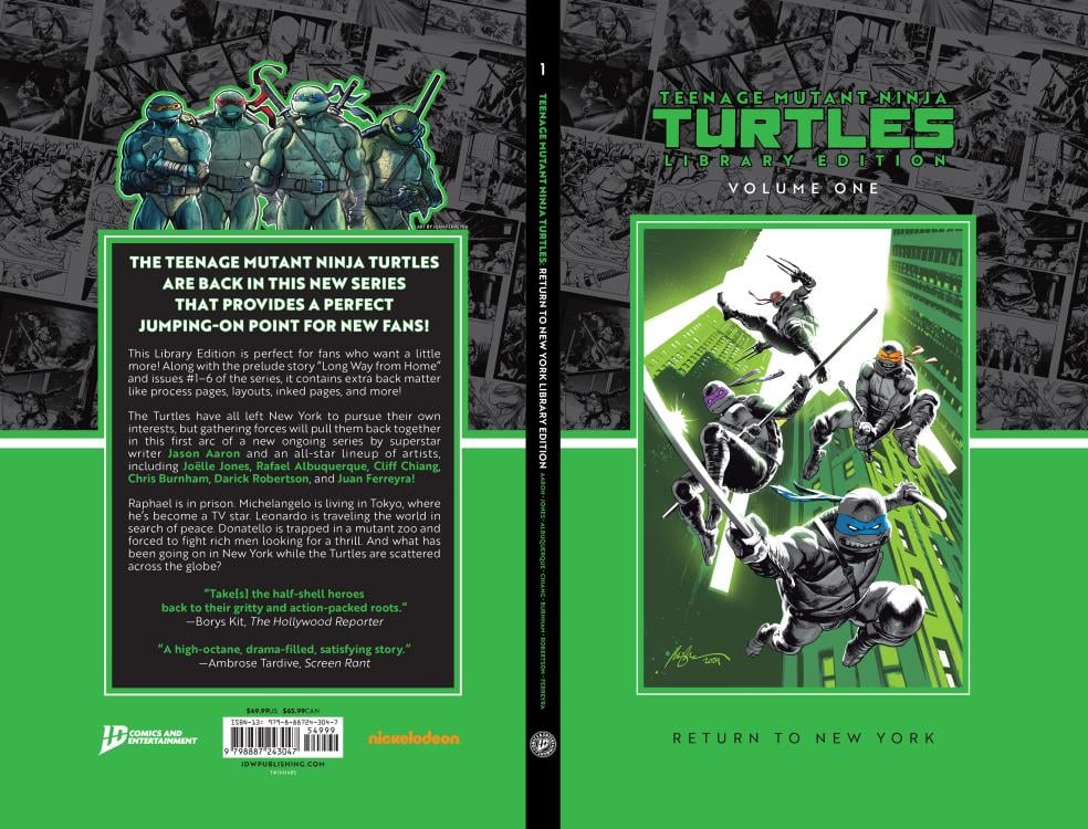 Teenage Mutant Ninja Turtles, Vol. 1: Return to New York Library Edition Gallery Image 9