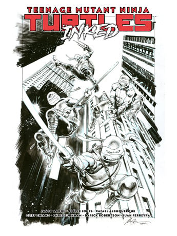 Teenage Mutant Ninja Turtles, Vol. 1: Return to New York—Inked Deluxe Edition Gallery Image 2