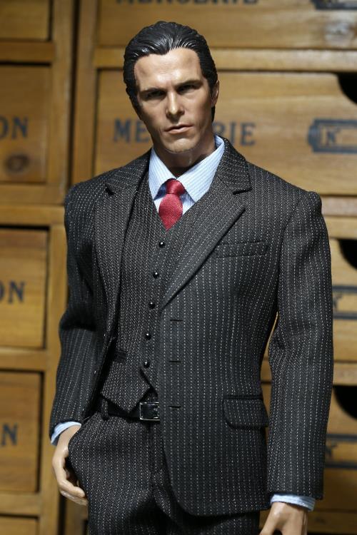 1/6 Scale X22 Men's Grey Striped Suit Gallery Image 10
