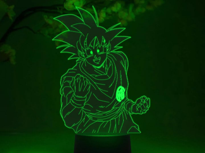 Dragon Ball Super Goku Otaku Lamp Gallery Image 1