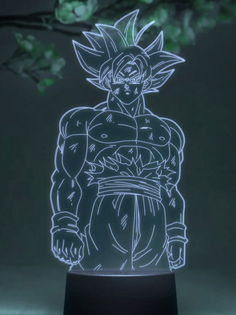 Dragon Ball Super Goku (Ultra Instinct) Otaku Lamp Gallery Image 2
