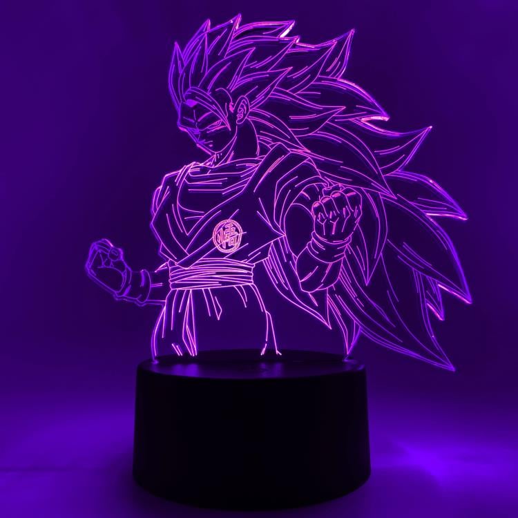 Dragon Ball Super Super Saiyan 3 Goku Otaku Lamp Gallery Image 9