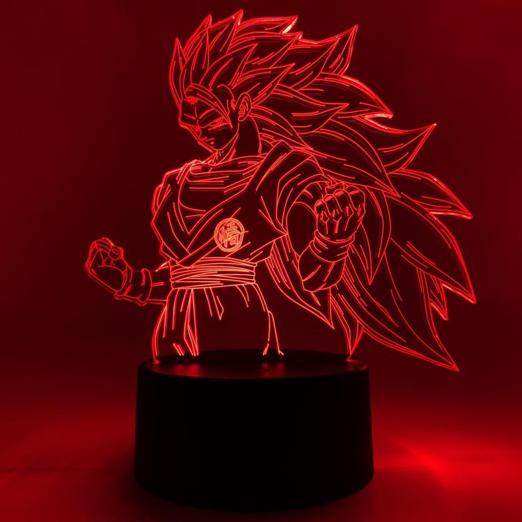 Dragon Ball Super Super Saiyan 3 Goku Otaku Lamp Gallery Image 5
