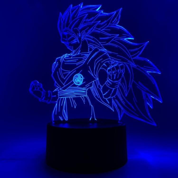 Dragon Ball Super Super Saiyan 3 Goku Otaku Lamp Gallery Image 6