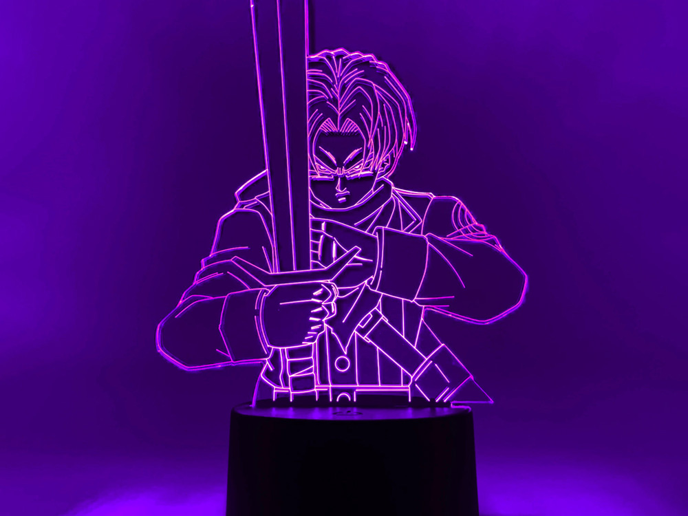 Dragon Ball Super Trunks Otaku Lamp Gallery Image 1