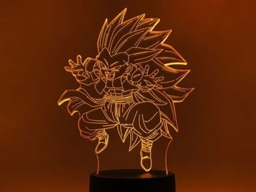 Gotenks Super Saiyan 3 Statua 22 Cm &ndash; Dragon Ball Z Action Figure Resina