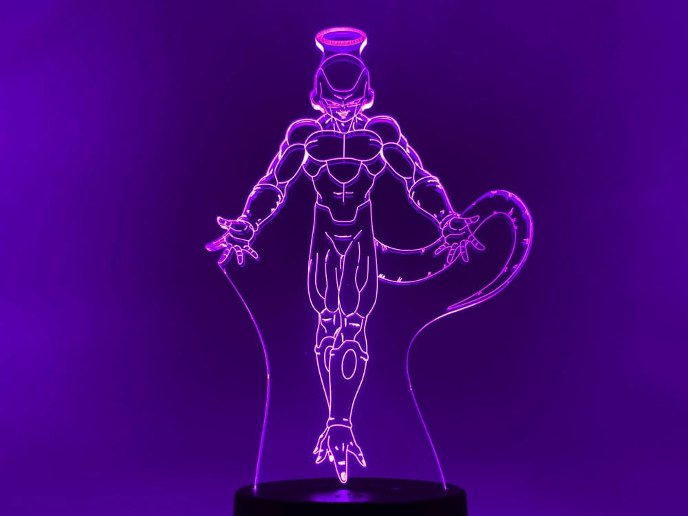 Dragon Ball Super Golden Frieza Halo Otaku Lamp Gallery Image 1