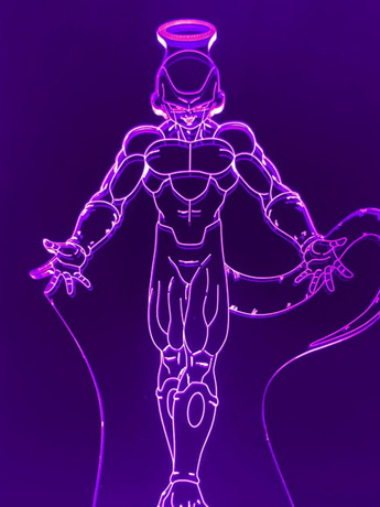 Dragon Ball Super Golden Frieza Halo Otaku Lamp Gallery Image 2