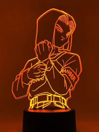 Dragon Ball Super Android 17 Otaku Lamp Gallery Image 2