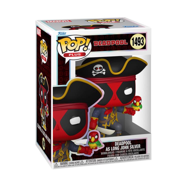 Deadpool Pop! Plus #1493 Deadpool as Long John Silver Gallery Image 3