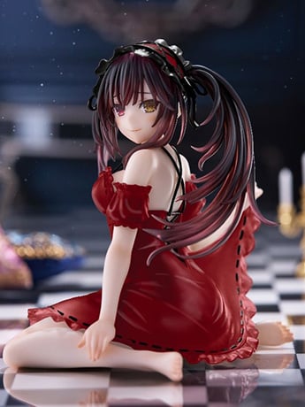Date A Live V Desktop Cute Kurumi Tokisaki (Nightwear Ver.) Figure (Renewal Edition) Gallery Image 2