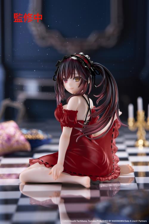Date A Live V Desktop Cute Kurumi Tokisaki (Nightwear Ver.) Figure (Renewal Edition) Gallery Image 4