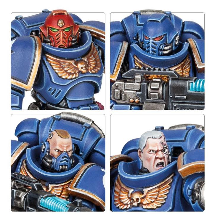 Warhammer 40,000 Space Marines Hellblasters Citadel Miniatures Set Gallery Image 4
