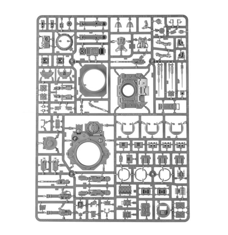 Warhammer 40,000 Space Marines Primaris Repulsor Miniature Gallery Image 7