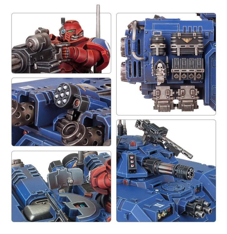 Warhammer 40,000 Space Marines Primaris Repulsor Miniature Gallery Image 4