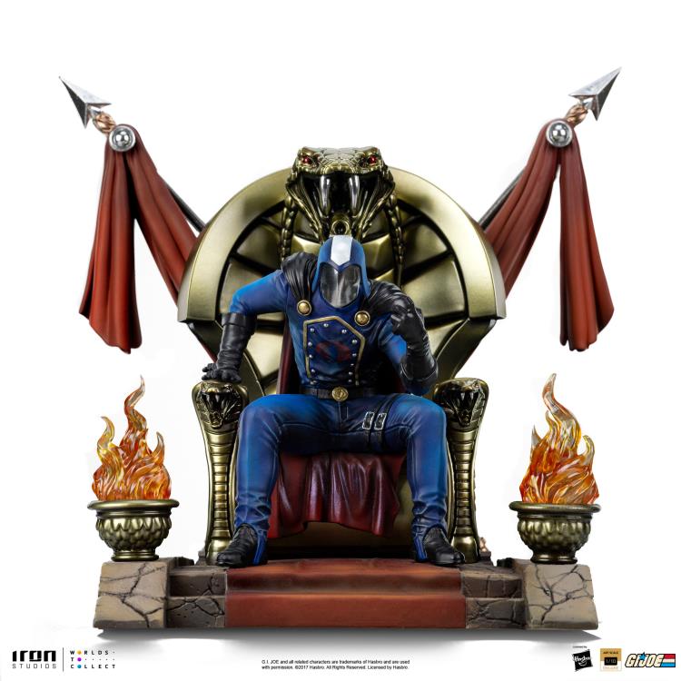 G.I. Joe Cobra Commander 1/10 Deluxe Art Scale Limited Edition Statue Gallery Image 15