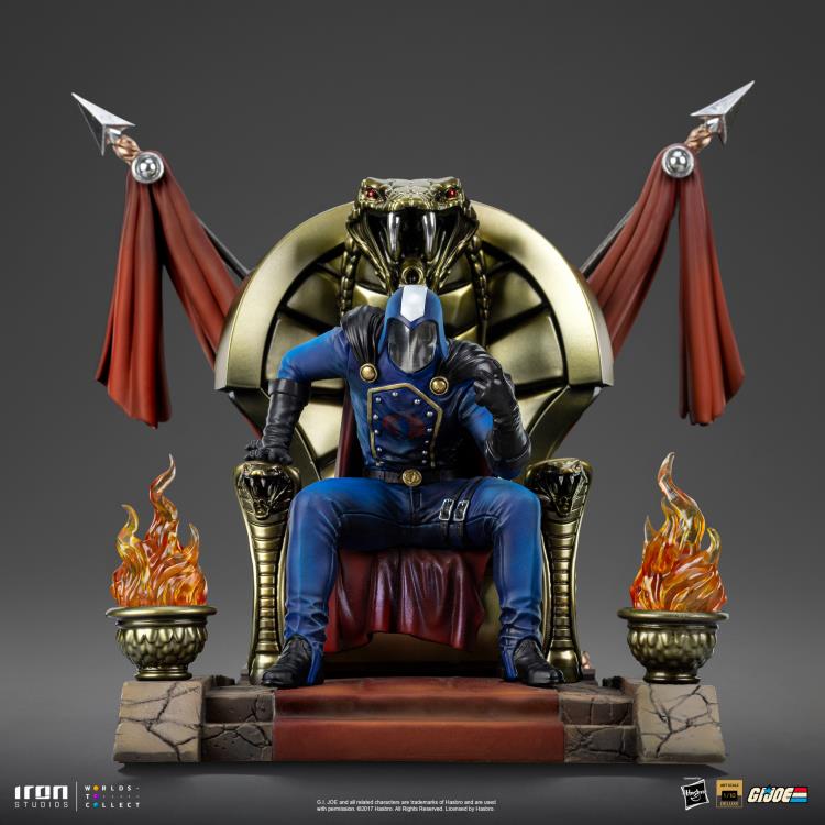 G.I. Joe Cobra Commander 1/10 Deluxe Art Scale Limited Edition Statue Gallery Image 11