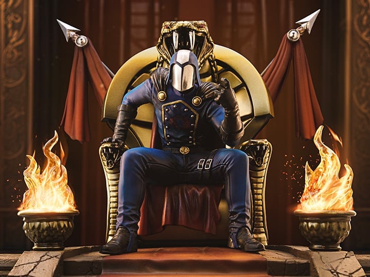 G.I. Joe Cobra Commander 1/10 Deluxe Art Scale Limited Edition Statue Gallery Image 1