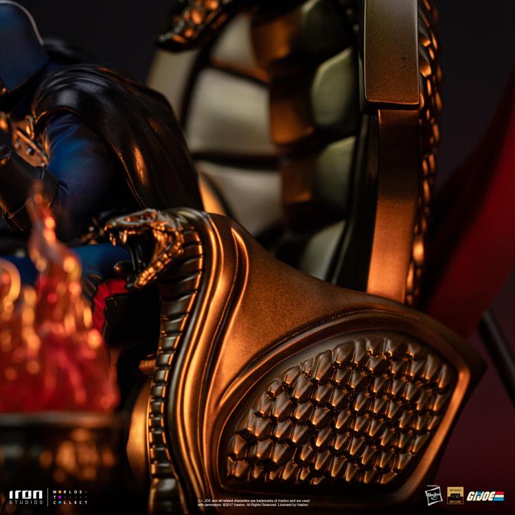 G.I. Joe Cobra Commander 1/10 Deluxe Art Scale Limited Edition Statue Gallery Image 9