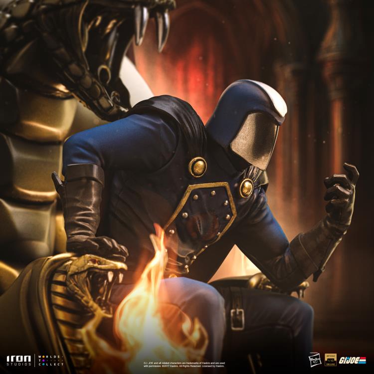 G.I. Joe Cobra Commander 1/10 Deluxe Art Scale Limited Edition Statue Gallery Image 4