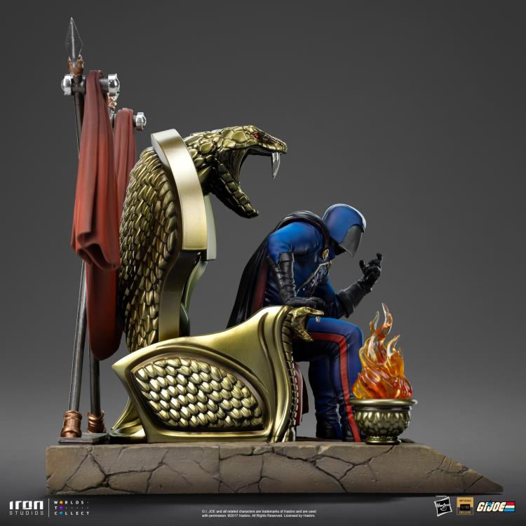 G.I. Joe Cobra Commander 1/10 Deluxe Art Scale Limited Edition Statue Gallery Image 14