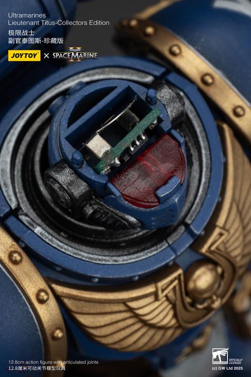 Warhammer 40,000: Space Marine 2 Ultramarines Lieutenant Titus (Collectors Edition) 1/18 Scale Action Figure Gallery Image 15