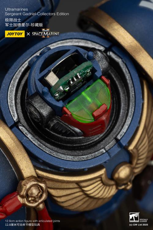Warhammer 40,000: Space Marine 2 Ultramarines Sergeant Gadriel (Collectors Edition) 1/18 Scale Action Figure Gallery Image 15